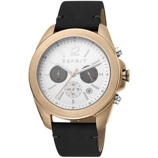 Front view of Esprit Chronograph ES1G159L0035 Mens Watch on white background