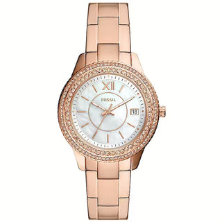 Front view of Fossil Stella ES5131 Womens Watch on white background