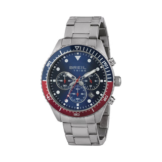 Front view of Breil Chronograph EW0581 Mens Watch on white background