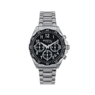 Front view of Breil Chronograph EW0718 Mens Watch on white background