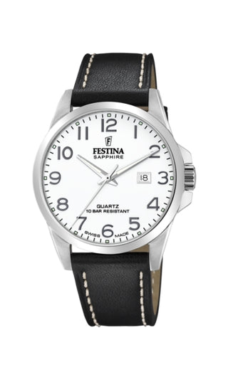 Front view of Festina F20025_1 Watch on white background