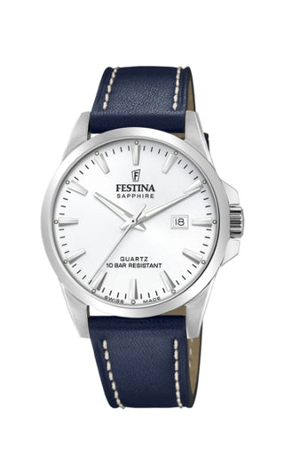 Front view of Festina F20025_2 Watch on white background