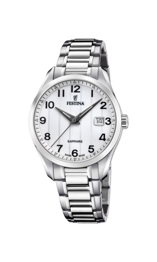 Front view of Festina F20026_1 Watch on white background