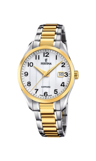 Front view of Festina F20027_1 Watch on white background