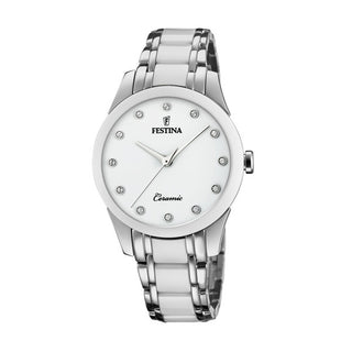 Front view of Festina F20499_1 Watch on white background