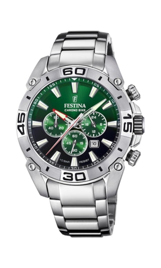 Front view of Festina F20543_3 Watch on white background