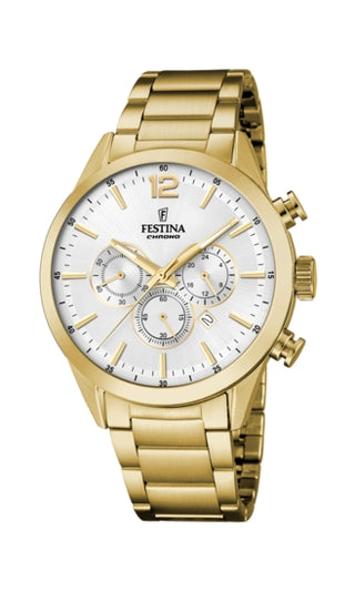 Front view of Festina F20633_1 Watch on white background