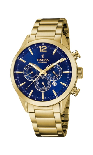 Front view of Festina F20633_2 Watch on white background