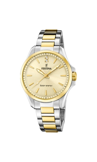 Front view of Festina F20655_3 Watch on white background