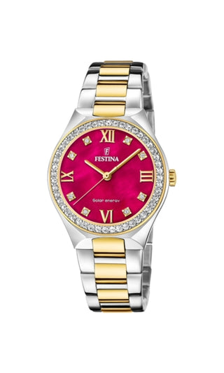 Front view of Festina F20659_3 Watch on white background