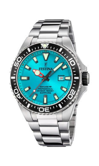 Front view of Festina F20663_5 Watch on white background