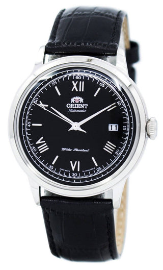 Front view of Orient Bambino FAC0000AB0 Mens Watch on white background