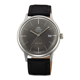 Front view of Orient Bambino FAC0000CA0 Unisex Watch on white background