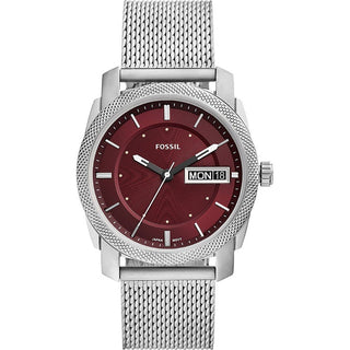 Front view of Fossil Machine FS6014 Mens Watch on white background