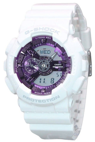 Front view of Casio GA-110WS-7A Mens Watch on white background