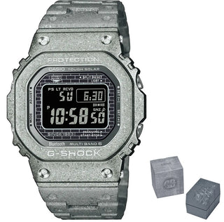 Front view of Casio The Origin Recrystallized 40Th Anniversary GMW-B5000PS-1ER Mens Watch on white background