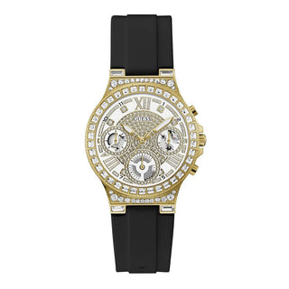 Front view of Guess Moonlight GW0257L1 Womens Watch on white background