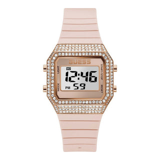 Front view of Guess Zoom GW0430L3 Womens Watch on white background