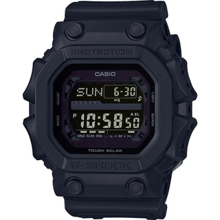 Front view of Casio G-Shock GX-56BB-1ER Black Resin Mens Watch on white background