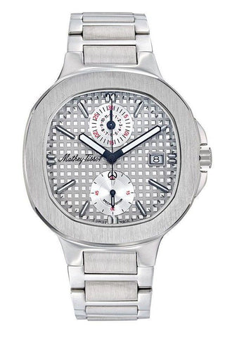 Front view of Mathey-Tissot H152CHAS.-.MT Mens Watch on white background