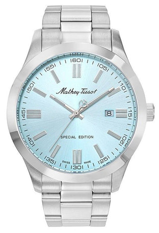 Front view of Mathey-Tissot H455SK.-.MT Mens Watch on white background