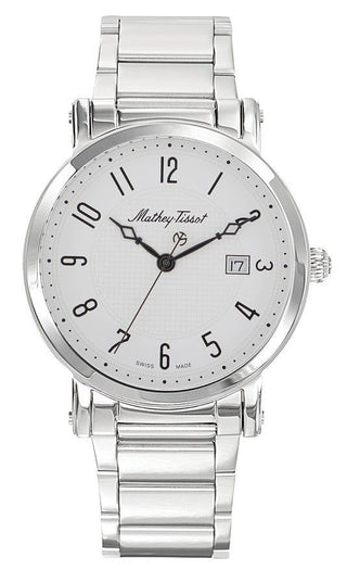 Front view of Mathey-Tissot 611251MAG.-.MT Mens Watch on white background