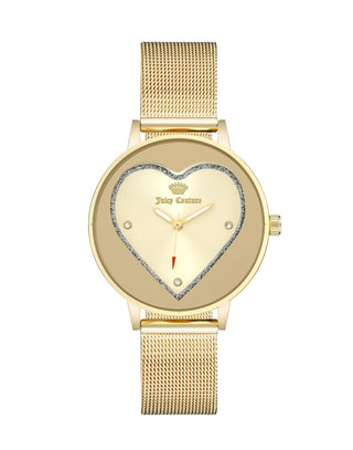 Front view of Juicy Couture JC_1240CHGP Womens Watch on white background