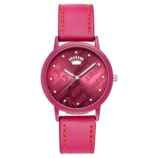 Front view of Juicy Couture JC_1255HPHP Womens Watch on white background