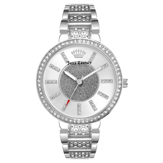 Front view of Juicy Couture JC_1313SVSV Womens Watch on white background