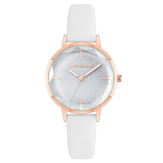 Front view of Juicy Couture JC_1326RGWT Womens Watch on white background