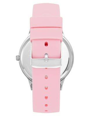 Angle shot of Juicy Couture JC_1343SVPK Womens Watch on white background