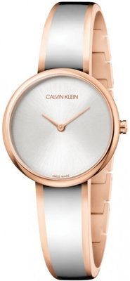 Front view of Calvin Klein Minimal K4E2N61Y Womens Watch on white background