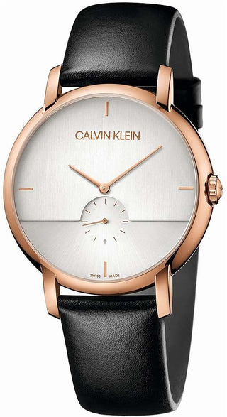 Front view of Calvin Klein Estabilished K9H2X6C6 Womens Watch on white background