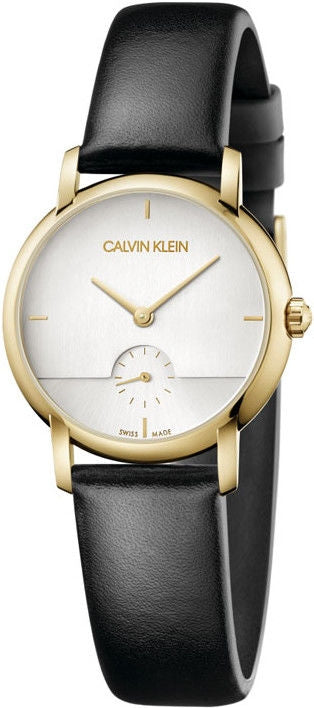 Front view of Calvin Klein K9H2Y5C6 Womens Watch on white background