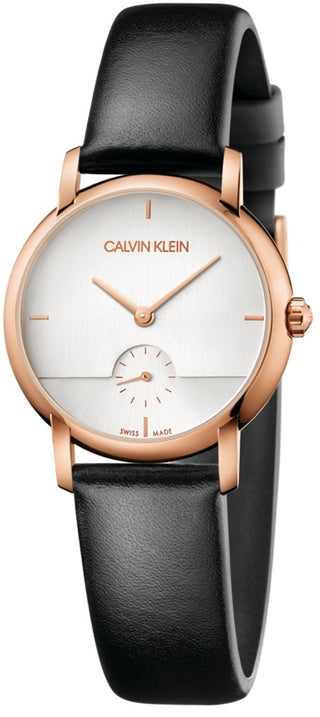 Front view of Calvin Klein Estabilished K9H2Y6C6 Womens Watch on white background