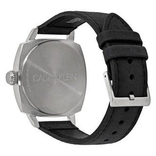 Angle shot of Calvin Klein Fraternity K9N111C1 Womens Watch on white background