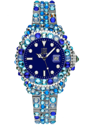 Front view of Light Time Mediterraneo L603I Womens Watch on white background