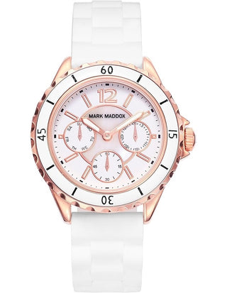 Front view of Mark Maddox MC0016-05 Womens Watch on white background