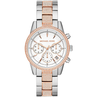 Front view of Michael Kors MK6651 Watch on white background