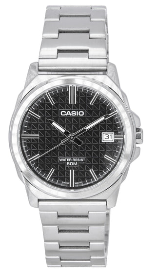 Front view of Casio MTP-E720D-1A Mens Watch on white background