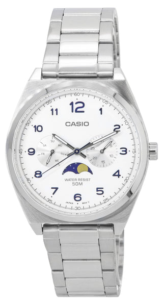 Front view of Casio MTP-M300D-7A Mens Watch on white background