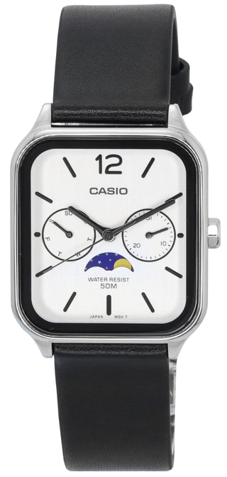 Front view of Casio MTP-M305L-7A Mens Watch on white background