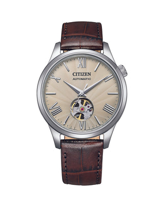 Front view of Citizen NH9130-17A Mens Watch on white background