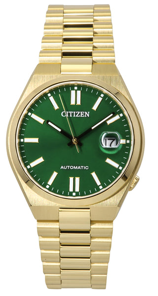 Front view of Citizen NJ0152-51X Mens Watch on white background