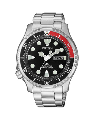 Front view of Citizen NY0085-86E Mens Watch on white background