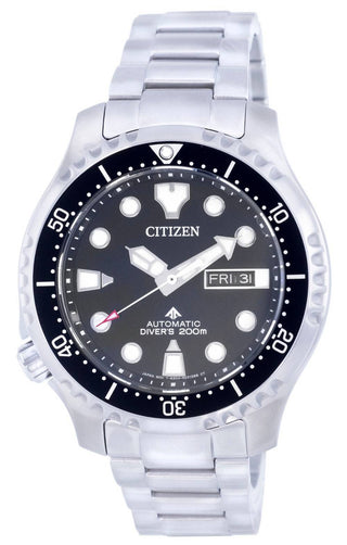 Front view of Citizen NY0140-80E Mens Watch on white background