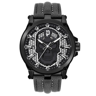 Front view of Police PEWJA2108201 Mens Watch on white background