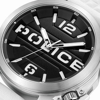 Angle shot of Police PEWJD0021704 Watch on white background