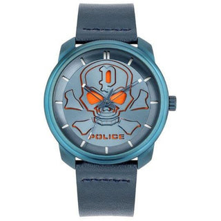 Front view of Police PL-15714JSBL_03 Mens Watch on white background