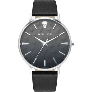 Front view of Police Tasman PL.16023JS_02 Mens Watch on white background